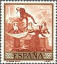 Spain 1958 Goya 1 PTA Rojo Edifil 1216. España 1958 1216. Subida por susofe